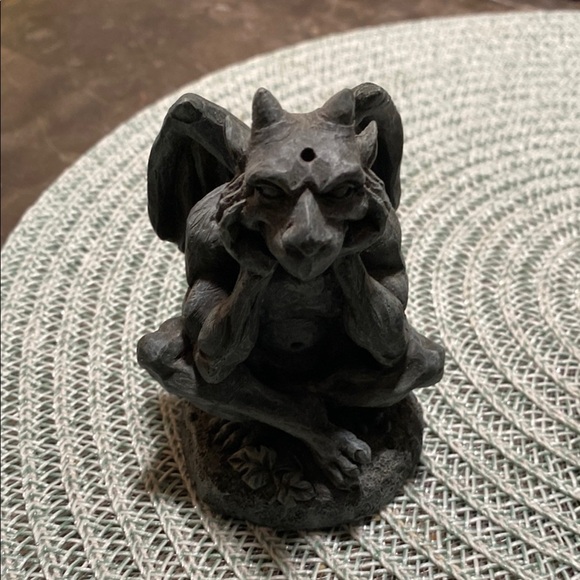 Vintage Gothic Gargoyle and Dragon Candle Holder Set - - Picture 3 of 5